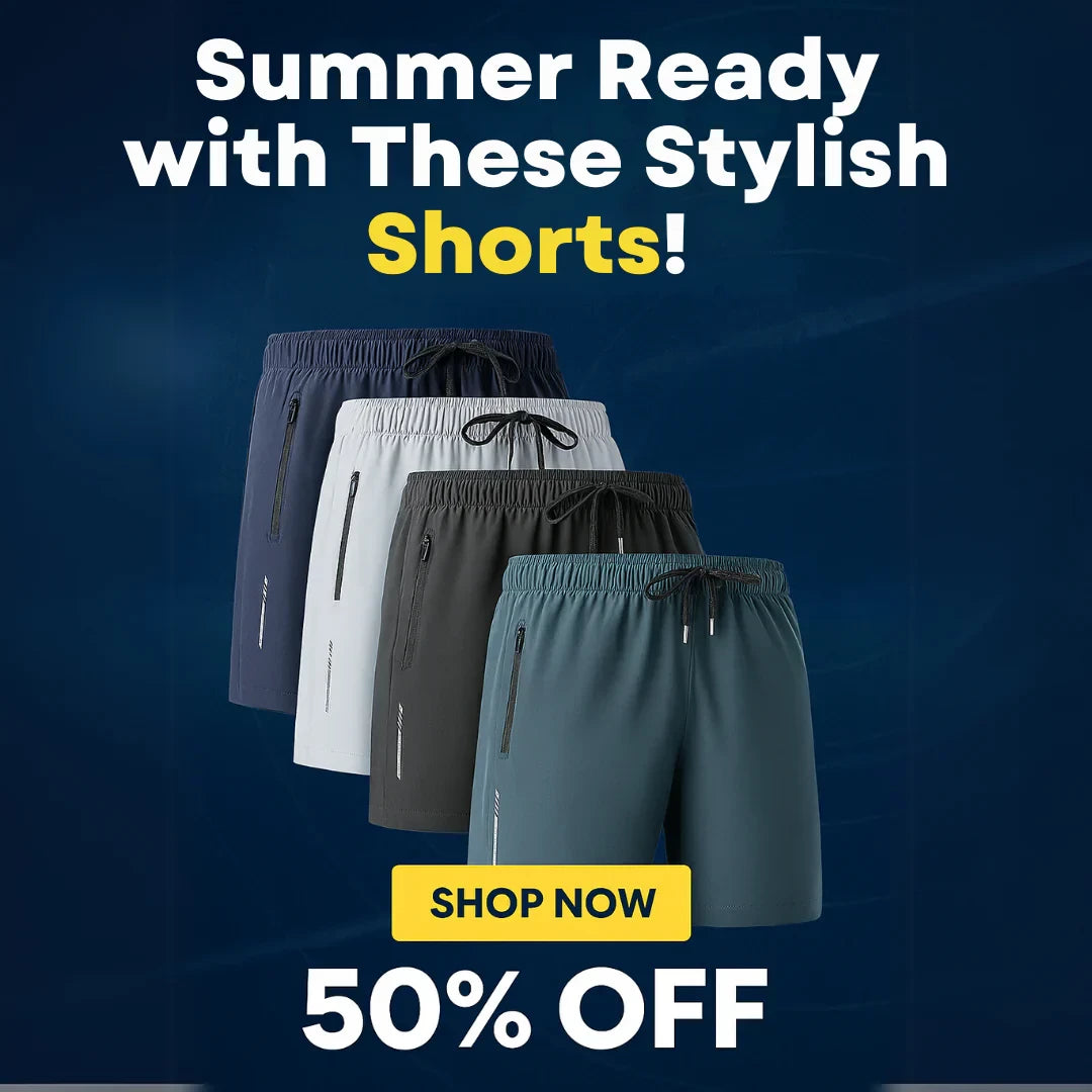 Combo of Men's Cotton Stretch Shorts (Pack of 3) | Soft & Breathable Summer Wear @ Just Rs.599/-per Shorts