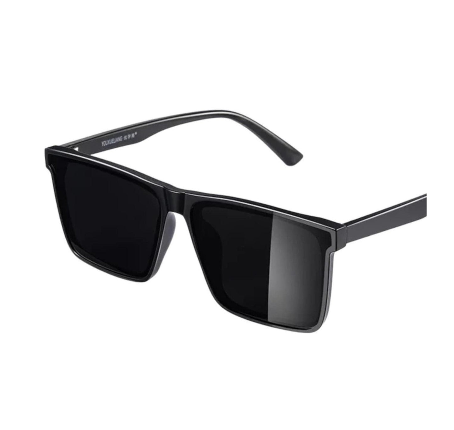 UV Protection Retro Square Sunglasses (Free Size) (For Men & Women, Black) 😎