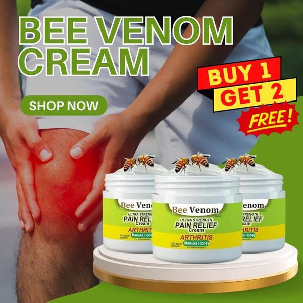 Bee Venom Ultra Strength Pain Relief Cream 🐝