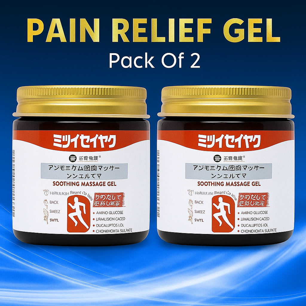 Japanese Instant Pain Relief Soothing Massage Gel (Buy 1 Get 1 Free)