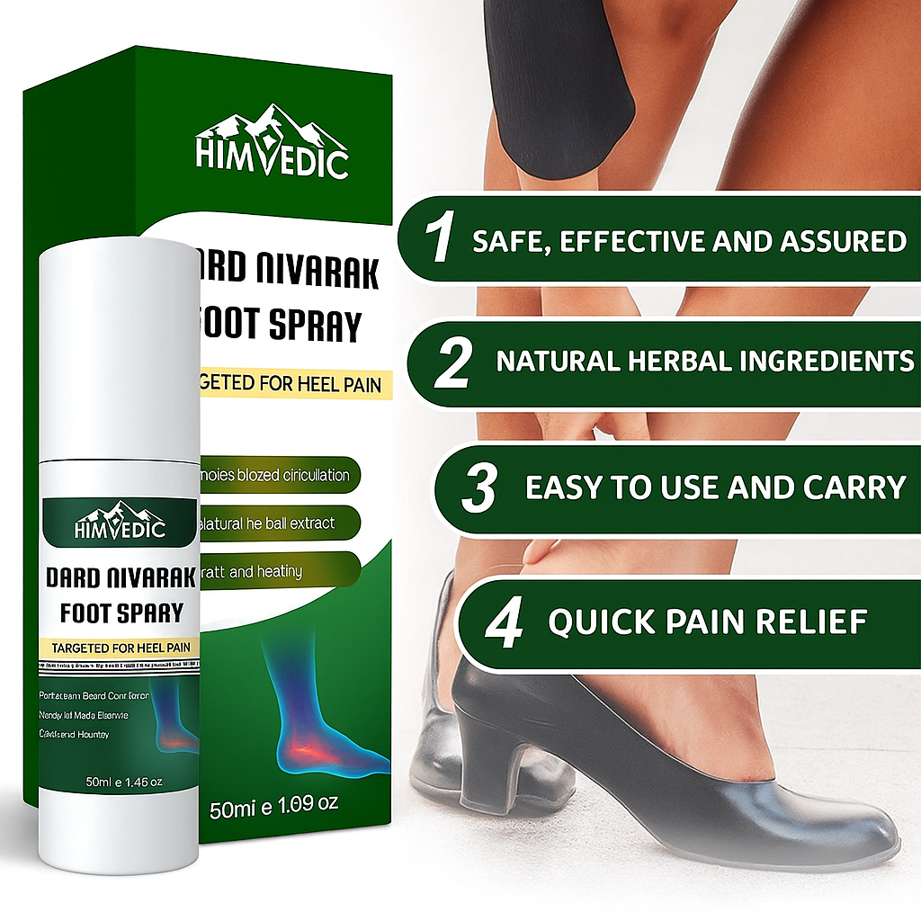 ReliefSpray™ Foot & Joint Pain Relieving Spray - (Buy 1 Get 1 Free🔥🔥)