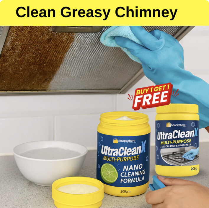 Ultraclean Multi-Purpose Cleaner & Degreaser | 5-in-1 Cleaning Powder !