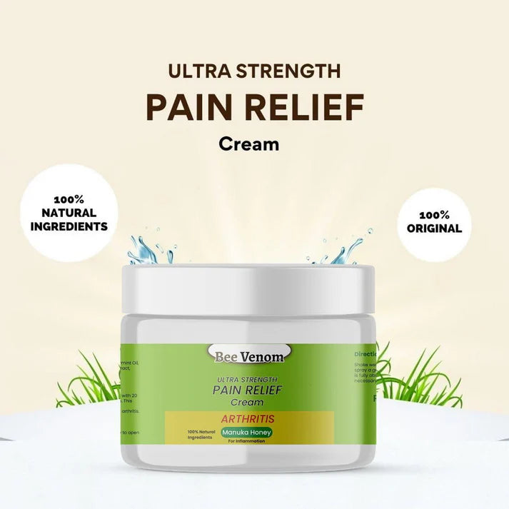 Bee Venom Ultra Strength Pain Relief Cream 🐝