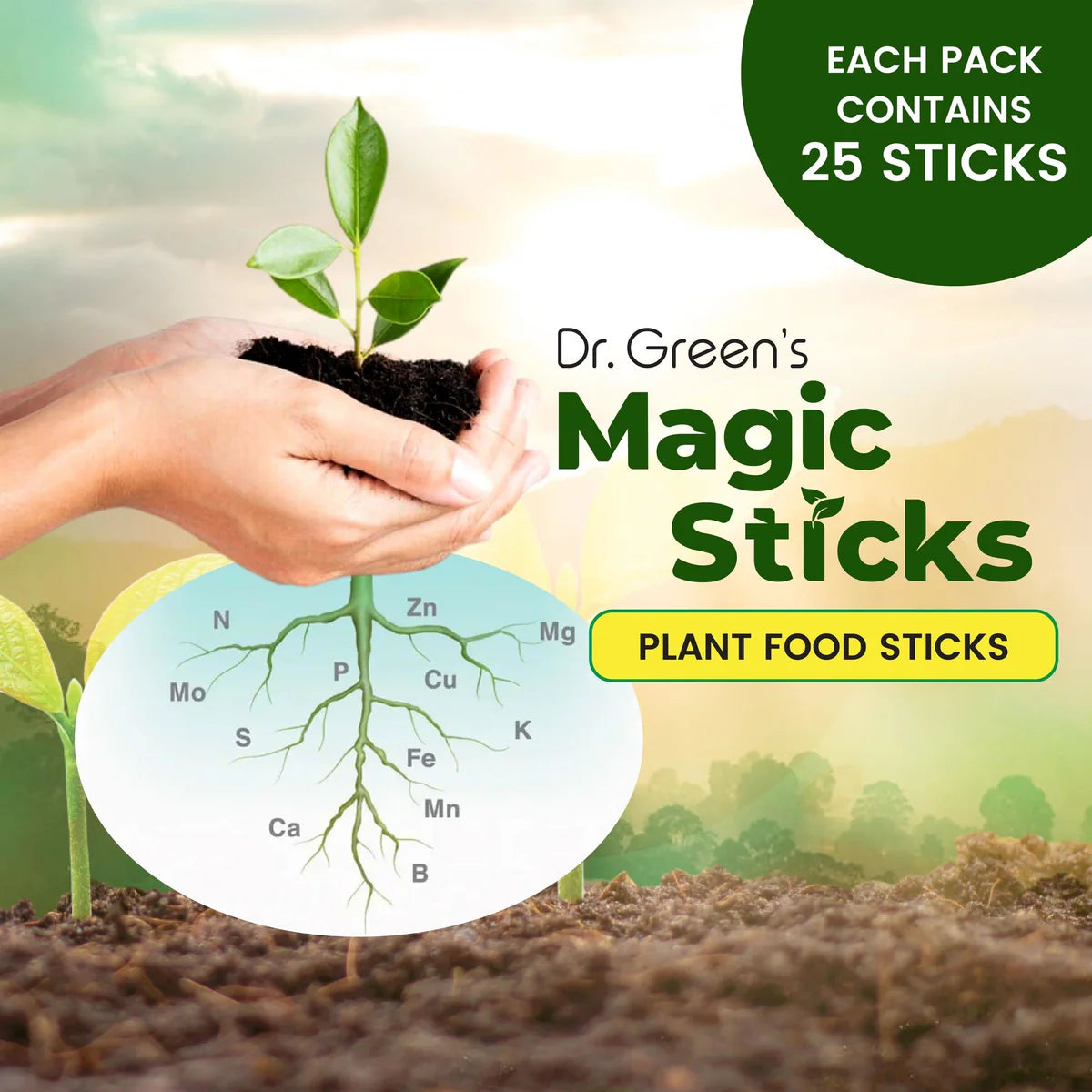 🌱✨ Plant Grow Fertilizer Sticks – Healthy Growth Made Easy 🌿🪴