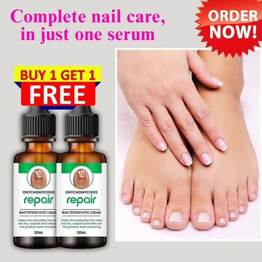 100% Natural Nail Serum FOR Strong, Supple and Shaped Nail Care Serum [ BUY 1 GET 1 FREE]
