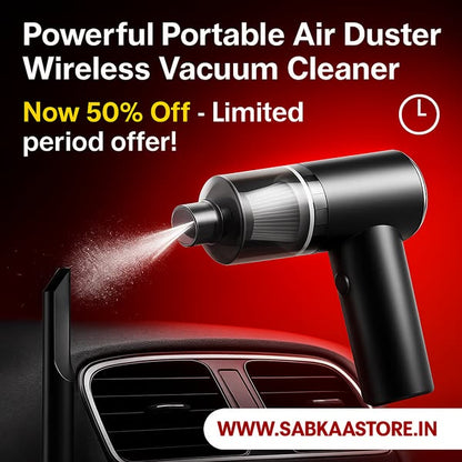 Portable Air Duster Wireless Vacuum Cleaner