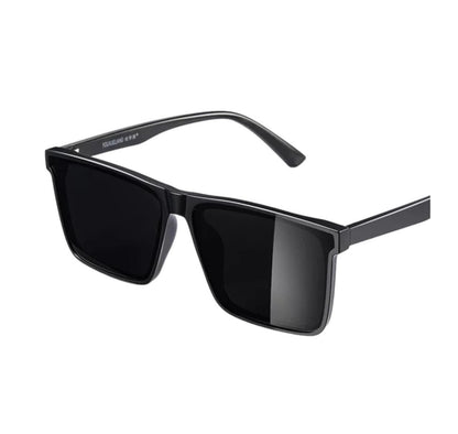 UV Protection Retro Square Sunglasses (Free Size) (For Men & Women, Black) 😎