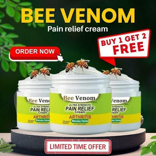 Bee Venom Ultra Strength Pain Relief Cream 🐝