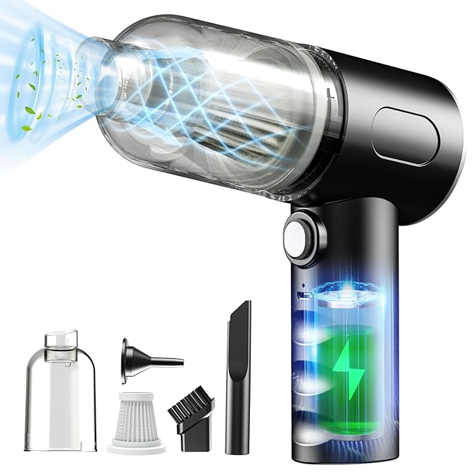 Portable Air Duster Wireless Vacuum Cleaner