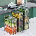 Unbreakable Kitchen Storage Boxes for Smart Organizing (Pack of 6)