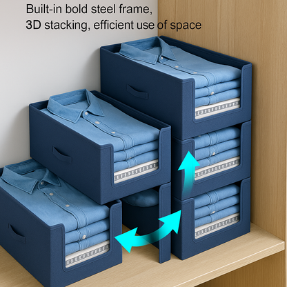 WardrobeBox™ Compact Foldable Organisers | 🔥 COMBO PACK🔥