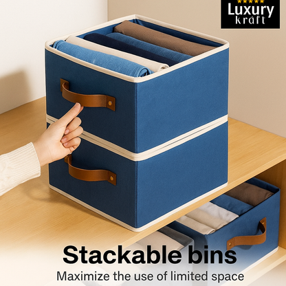 WardrobeBox™ Compact Foldable Organisers | 🔥 COMBO PACK🔥