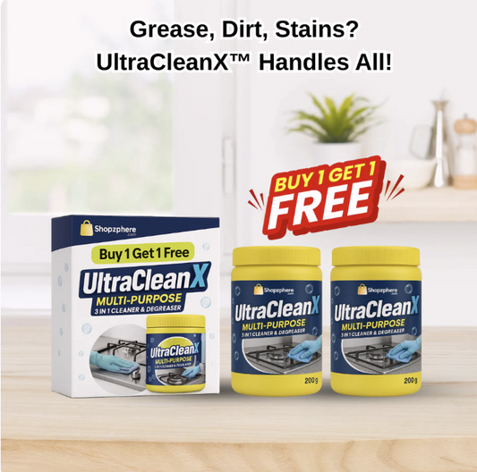 Ultraclean Multi-Purpose Cleaner & Degreaser | 5-in-1 Cleaning Powder !
