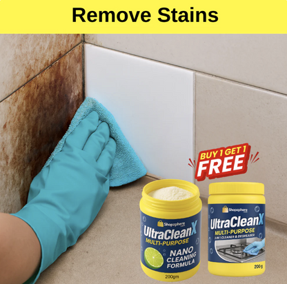 Ultraclean Multi-Purpose Cleaner & Degreaser | 5-in-1 Cleaning Powder !